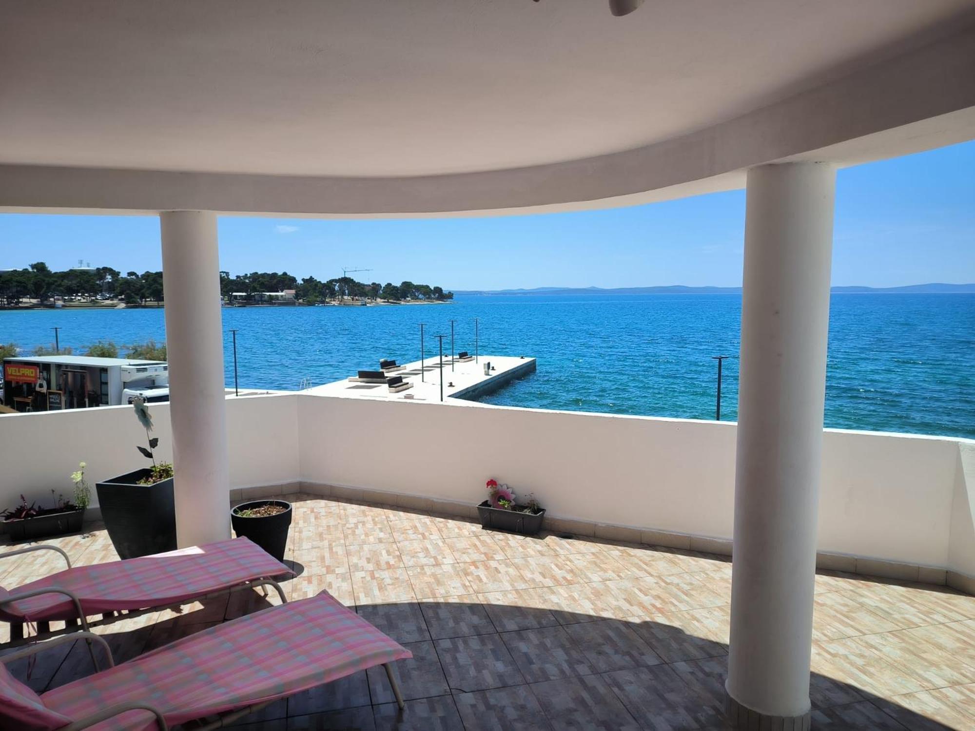 Villa Magia sul Mare Petrcane Exterior foto